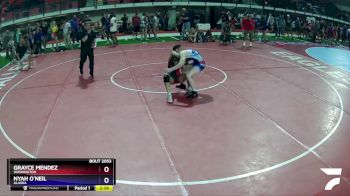 115 lbs Champ. Round 1 - Grayce Mendez, Washington vs Nyah O`Neil, Alaska