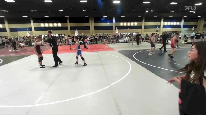 98 kg Quarterfinal - Mercer Hamilton, Mat Demon WC vs Austin Esquivel ...