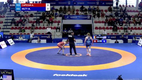 65 kg 1/4 Final - Amina Roxana Capezan, Romania vs Macey Ellen Kilty, United States