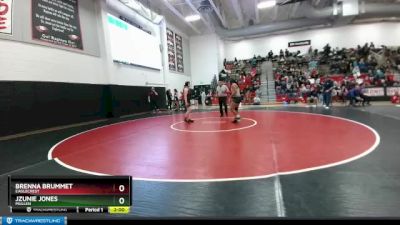 170 lbs Semifinal - Jzunie Jones, Mullen vs Brenna Brummet, Eaglecrest