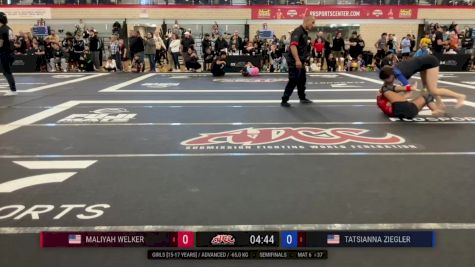 Maliyah Welker vs Tatsianna Ziegler 2024 ADCC Austin Open