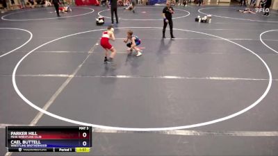 70 lbs Cons. Semi - Parker Hill, Peak Wrestling Club vs Cael Buttell, Wrestling Brotherhood