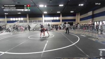 157 lbs Consolation - Ethan Barrett, Nighthawk WC vs Tomas Campian, Christopher Columbus HS