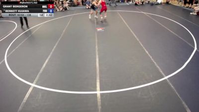 138 lbs Quarters - Grant Bergeron, MN Elite vs Bennett Kujawa, Pinnacle