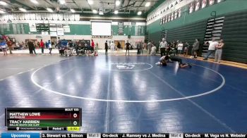 126 lbs Cons. Round 3 - Matthew Lowe, Whitehouse vs Tracy Harrien, Dallas South Oak Cliff