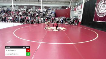 120 lbs Round Of 32 - Michael Holmes, Saint James School vs Brett Crawford, St. Anthony's
