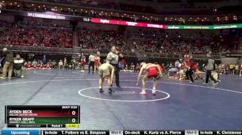 3A-113 lbs Champ. Round 2 - Ryker Graff, Waverly-Shell Rock vs Ayden Beck, Dallas Center-Grimes