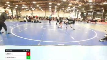 103 lbs Consi Of 16 #2 - Olivia Klein, NJ vs Elena Cordova, NM