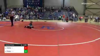 58 lbs Quarterfinal - Jackson Holley, Foundation Wrestling vs Jayden Posey, Troup Youth Wrestling