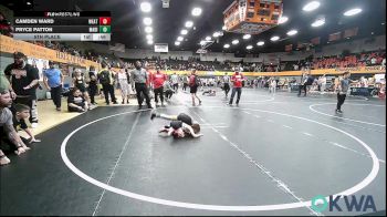 49 lbs 5th Place - Camden Ward, Weatherford Youth Wrestling vs Pryce Patton, Madill Takedown