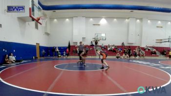 115 lbs Consolation - Brilee Combs, Cowboy Wrestling Club vs Presley Garrels, Newcastle Youth Wrestling