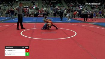 70 lbs Semifinal - Landon Owens, Broken Bow Youth Wrestling vs Ely Huizar, Marlow Outlaws