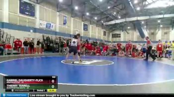 160 lbs Round 1 (4 Team) - Gabriel Daugherty-Flick, New Palestine vs Thierry Terrell, Bloomington South