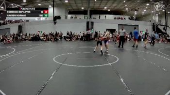 84 lbs Round 3 (6 Team) - Dominick DeFilippis, Yale Street vs Hayden Horwat, TDWC