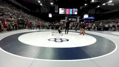 126 lbs Cons. Sub-rd Of 64 - Mack Moscovic, MI vs Isaac Novod, MA