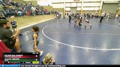 63 lbs Champ. Round 2 - Viliami Nau Rarick, Westlake Wrestling Club vs Rustin Abrams, Idaho