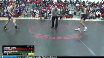 157 lbs Cons. Round 4 - Tyler Harrison, Bloom Carroll vs Karter Harris, Mount Vernon