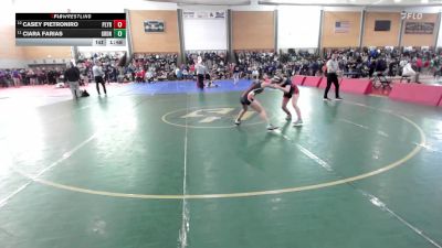 114 lbs Round Of 16 - Casey Pietroniro, Plymouth vs Ciara Farias, Gardiner