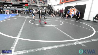 88 lbs Quarterfinal - Wyatt Haire, Oklahoma Phantom Wrestling Club vs Matthew Meredith, Raw Wrestling Club