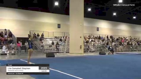 Lila Campbell Stephen - Floor, Westside Dance #753 - 2021 USA Gymnastics Development Program National Championships