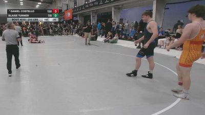 215 lbs 3rd Place Match - Blaise Turner, Team Idaho vs Daniel Costello, Team Gotcha