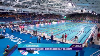2018 European Swimming Championship Finals, Day 3