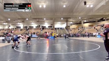 A 215 lbs Semifinal - Joshua Bingham, Anderson Co. High School vs Houston Retting, Eagleville High School