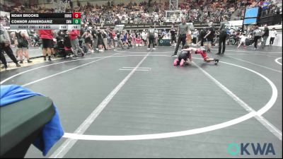 67 lbs Consolation - Noah Brooks, Duncan Demon Wrestling vs Connor Armendariz, Shelton Wrestling Academy