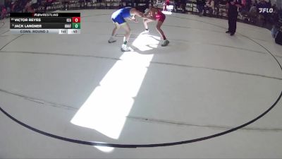 109 lbs Cons. Round 3 - Victor Reyes, Kearney vs Jack Langner, Seward Wrestling Club