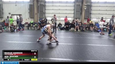 84 lbs Round 4 (6 Team) - Bradlee Anderson, AACO Allstars vs Noel Risacher, Quest