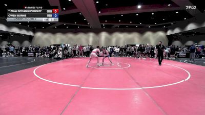 138 lbs Champ. Round 2 - Ethan Bochman Rodriguez, Connecticut vs Owen Burns, Pennsylvania