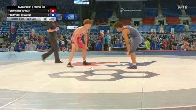 120 lbs 3rd Place Match - Jovanni Tovar, FL vs Izayiah Chavez, TX
