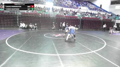 165 lbs Round Of 16 - Davis Pennington, Broome vs Chris Martinez, Battery Creek