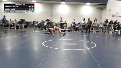 120 lbs Round Of 64 - Ryan Goldstein, NJ vs Ayden Dodd, OH