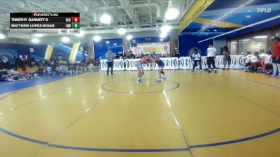 157 lbs Round 1 (8 Team) - Matthew Lopez-Rojas, Lemon Bay WC vs Timothy Garnett II, Ocoee WC