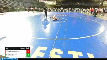 63 lbs Cons. Round 4 - Hank Rozeboom, Punisher Wrestling Company vs Isaiah Soltero, Anacortes Hawkeyes Wrestling Club