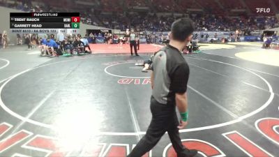 6A Boys 120 lbs Cons. Round 5 - Trent Rauch, McMinnville Boys vs Garrett Head, Barlow Boys