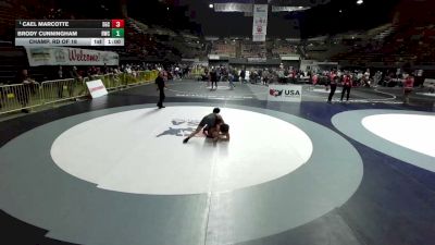 132 lbs Semis - Jimmy Urban vs Julian Almanza, Merced Bears Wrestling Club