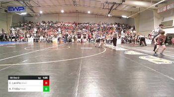 95 lbs Rr Rnd 2 - Chevy LamHo, Wagoner Takedown Club vs Arwen Frisby, Skiatook Youth Wrestling