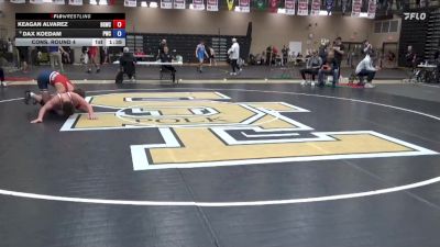 157 lbs Cons. Round 4 - Keagan Alvarez, Big Game Wrestling Club vs Dax Koedam, Powerhouse Wrestling Club