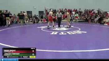 106 lbs Placement (16 Team) - Jordan O`Bryant, Daleville vs Brier Riggle, Southmont