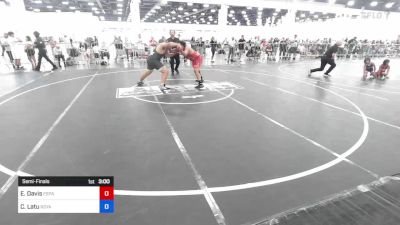 285 lbs Semifinal - Edwin Davis, Espana WC vs Carlos Latu, Royalty WC