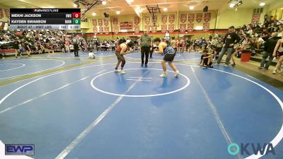 Semifinal - Mekhi Jackson, Berryhill Wrestling Club vs Kayden Swanson, Barnsdall Youth Wrestling