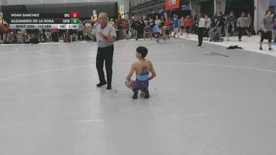 113 lbs Quarters - Alejandro De La Rosa, RBYWC vs Noah Sanchez, Duran Wrestling Club