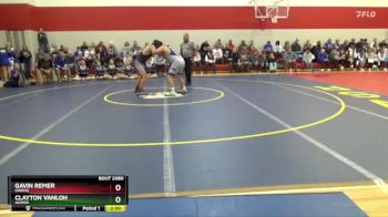 215 lbs Cons. Round 3 - Clayton VanLoh, AGWSR vs Gavin Remer, OABCIG