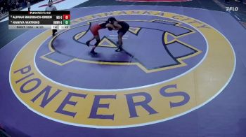 Champ. Round 1 - Kaniya Watkins, Omaha Westview Girls vs Aliviah Mausbach-Green, Millard South Girls