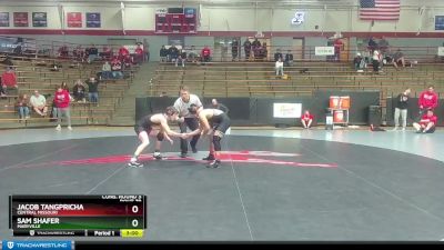 125 lbs Cons. Round 3 - Jacob Tangpricha, Central Missouri vs Sam Shafer, Maryville