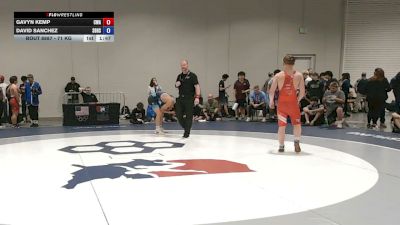 71 kg Cons. Sub-rd Of 64 - Gavyn Kemp, Contenders Wrestling Academy vs David Sanchez, South Bakersfield High School Wrestling