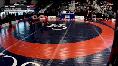 48kg Semifinal - Ricky Parra, Matmen Wrestling Club vs Aurelio Colarusso, Club De Lutte Lasalle