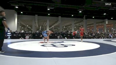 92 lbs Champ. Round 2 - Gaige Allen, Viking Wrestling Club (IA) vs Angelo Posada, Poway RTC